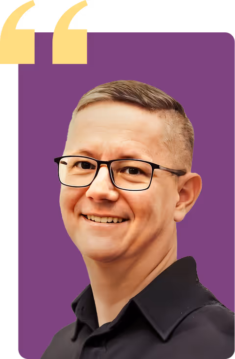 Foto do gerente adm da Real Seals