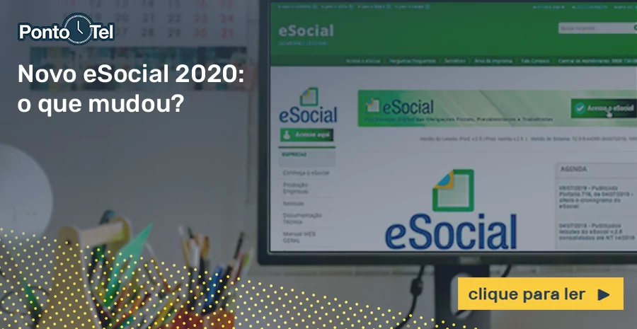 Imagem de Novo eSocial 2020: O que mudou?