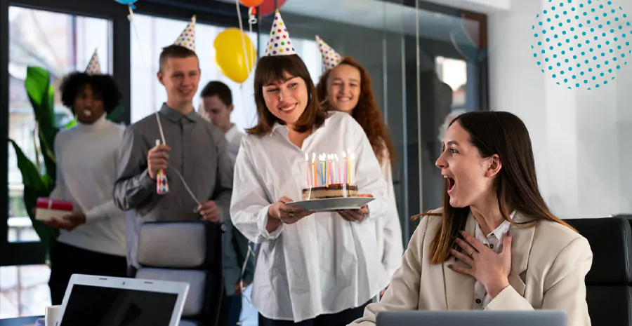 Imagem de Aniversariantes do mês na empresa: entenda a importância de comemorar!